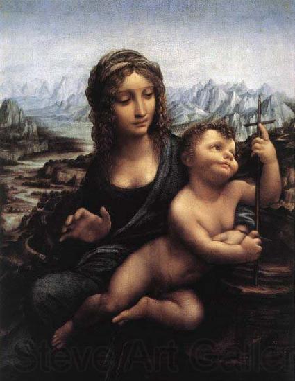 LEONARDO da Vinci Madonna with the Yarnwinder after 1510 Spain oil painting art